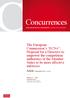 Revue des droits de la concurrence Competition Law Review. Article l Concurrences N l pp Wouter P. J. Wils