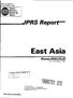 East Asia. 1 m<h 070. JPRS Report. Korea.KULLOJA. ^n^f#3üflo^a^^t_a~'] JPRS-AKU DECEMBER No 12, December 1987 MMM L%\