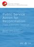 Public Service Action for Reconciliation: