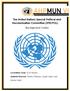 The United Nations Special Political and Decolonization Committee (SPECPOL) Background Guide