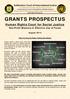GRANTS PROSPECTUS. Human Rights Court for Social Justice. Non-Profit Missions & Effective Use of Funds. August 2014