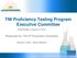 TNI Proficiency Testing Program Executive Committee