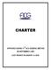 CHARTER APPROVED DURING 11 ACG GENERAL MEETING ON SEPTEMBER 4, 2007, (LAST REVISED ON JANUARY 14, 2018)