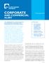 CORPORATE AND COMMERCIAL. 27 November 2013 IN THIS ISSUE