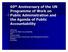 60 th Anniversary of the UN Programme of Work on Public Administration and the Agenda of Public Accountability