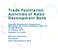 Trade Facilitation Activities of Asian Development Bank