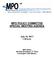 MPO POLICY COMMITTEE SPECIAL MEETING AGENDA