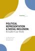 Political Representation & Social Inclusion: