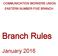 COMMUNICATION WORKERS UNION EASTERN NUMBER FIVE BRANCH. Branch Rules