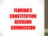 FLORIDA S CONSTITUTION REVISION COMMISSION