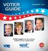 VOTER GUIDE. NYSUT s guide to the union s endorsed candidates in the Nov. 4 general election NOVEMBER mac.nysut.org