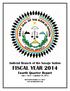 Judicial Branch of the Navajo Nation FISCAL YEAR 2014 Fourth Quarter Report (July 1, 2014 September 30, 2014)