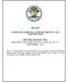 BELIZE NATIONAL FORENSIC SCIENCE SERVICE ACT CHAPTER 39:02 REVISED EDITION 2011 SHOWING THE SUBSTANTIVE LAWS AS AT 31 ST DECEMBER, 2011