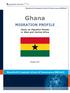 Ghana MIGRATION PROFILE. Study on Migration Routes in West and Central Africa