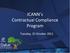 ICANN s Contractual Compliance Program. Tuesday, 25 October 2011