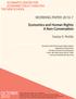 OCTOBER 2010 WORKING PAPER Economics and Human Rights: A Non-Conversation. Sanjay G. Reddy