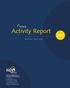 Activity Report VOICE BRUSSELS, APRIL Voluntary Organisations in Cooperation in Emergencies