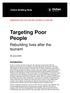 Targeting Poor People