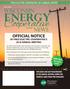 OFFICIAL NOTICE OF PRICE ELECTRIC COOPERATIVE S 2016 ANNUAL MEETING