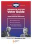 PRESIDENTIAL ELECTION. Voter Guide. A RESOURCE FOR THE Asian American Electorate. Get registered to vote. Find your polling place
