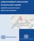 LABOUR MOBILITY REGULATION IN SOUTH-EAST EUROPE. Legislative assessment report Bosnia and Herzegovina