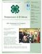 Tennessee 4-H Ideas. 69th Tennessee 4-H Congress Dr. Richard Clark. Important Dates. What an exciting week for Tennessee 4-H!