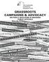 GRASSROOTS CAMPAIGNS & ADVOCACY SECTION 8: EDUCATING & ENGAGING PUBLIC OFFICIALS