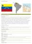 The World Factbook. South America :: Venezuela Introduction :: Venezuela