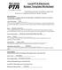 Local PTA Electronic Bylaws Template Worksheet