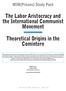 The Labor Aristocracy and the International Communist Movement. Theoretical Origins in the Comintern. MIM(Prisons) Study Pack