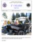 PUGET SOUND CHAPTER MODEL T FORD CLUB OF AMERICA. t oilers NEWS