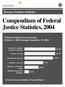 Compendium of Federal Justice Statistics, 2004