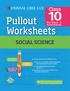 PULLOUT. Term 2 (October to March) Social Science. Solutions can be downloaded from our Website   OSWAAL BOOKS