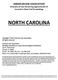 AMERICAN BAR ASSOCIATION Directory of Law Governing Appointment of Counsel in State Civil Proceedings NORTH CAROLINA