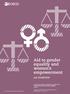 Aid to gender equality and women s empowerment AN OVERVIEW