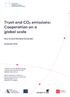 Trust and CO 2 Emissions: Cooperation on a Global Scale