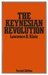 THE KEYNESIAN REVOLUTION