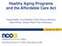 Healthy Aging Programs and the Affordable Care Act