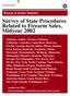 Survey of State Procedures Related to Firearm Sales, Midyear 2002