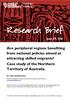 Are peripheral regions benefiting from national policies aimed at attracting skilled migrants? Case study of the Northern Territory of Australia