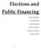 Elections and Public Financing