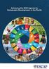 Achieving the 2030 Agenda for Sustainable Development in the Pacific