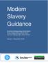 Modern Slavery Guidance