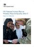 UK National Action Plan on Women, Peace & Security Report to Parliament
