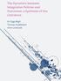 The Dynamics between Integration Policies and Outcomes: a Synthesis of the Literature. Dr.Özge Bilgili Thomas Huddleston Anne-Linde Joki
