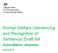 Animal Welfare (Sentencing and Recognition of Sentience) Draft Bill. Consultation response