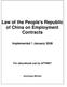 Law of the People's Republic of China on Employment Contracts