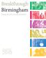 Breakthrough Birmingham. Ending the costs of social breakdown