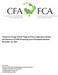 Temporary Foreign Worker Program Primary Agriculture Review CFA Summary of TFWP Processing Issues & Proposed Solutions December 1st, 2017