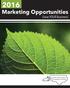 Marketing Opportunities. Grow YOUR Business!
